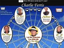 Tablet Screenshot of charlieferris.com